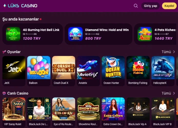 Luks Casino platform güven görseli
